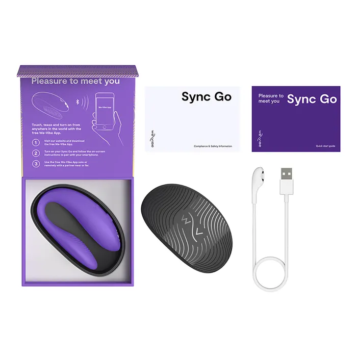 Vibrators WeVibe Sync Go Light Purple WeVibe