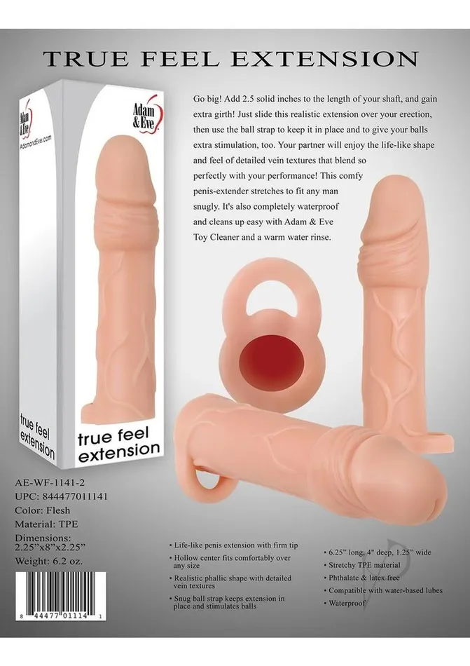 Aande True Feel Extension Regular Adam and Eve Male Sex Toys