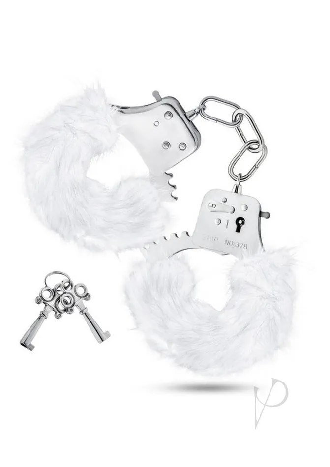 Couples Temptasia Temptasia Plush Fur Cuffs White Couples Temptasia Temptasia Plush Fur Cuffs White