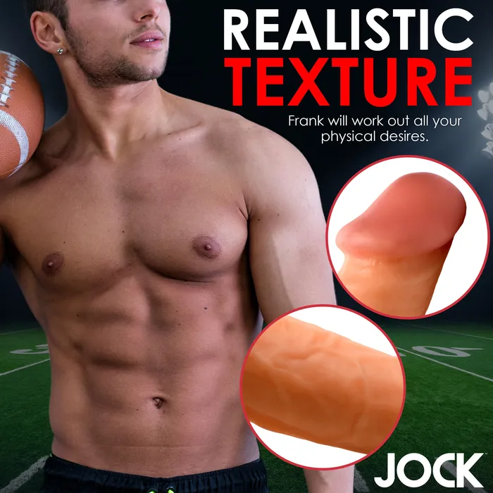 Curve Toys Anal Football Frank 675 Inch Dildo