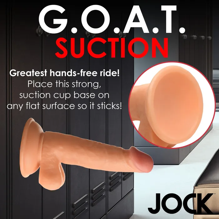 Curve Toys Anal Football Frank 675 Inch Dildo