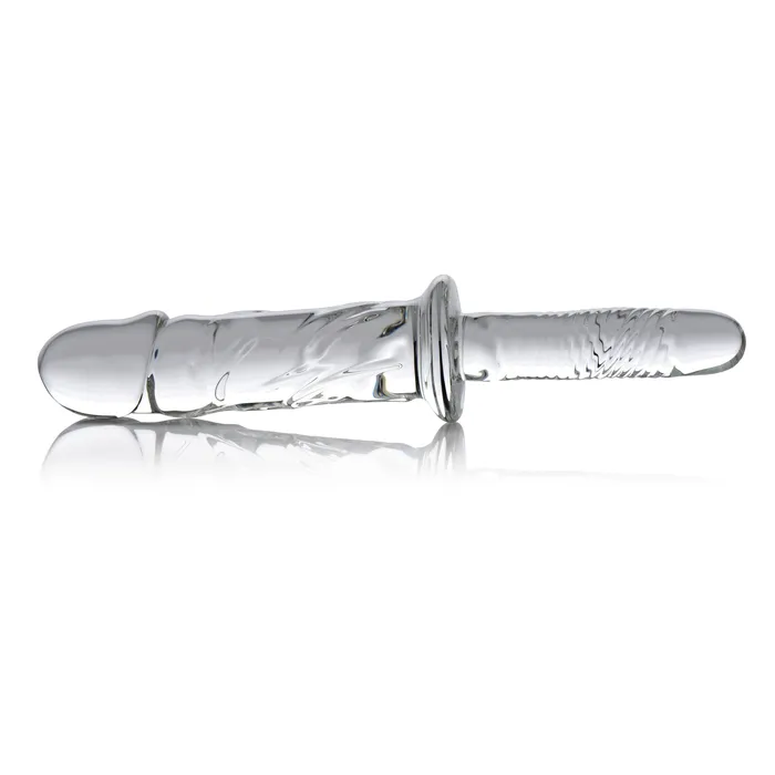 Dildos XR Brands Brutus Glass Dildo Thruster