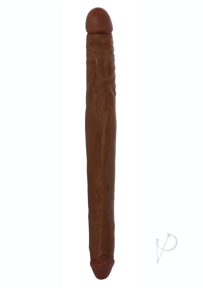 Jock Dildos Jock Tapered Double Dong 16 Chocolate