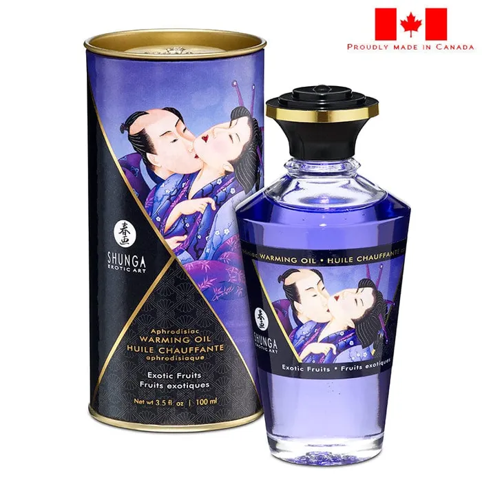 Shunga Aphrodisiac Warming Massage Oil Shunga Couples